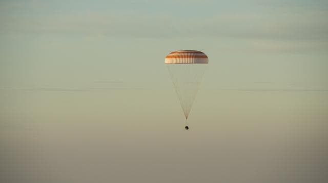 NASA image: Expedition 48 Soyuz TMA-20M Landing
