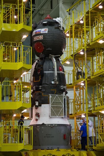 NASA image: Expedition 49 Preflight
