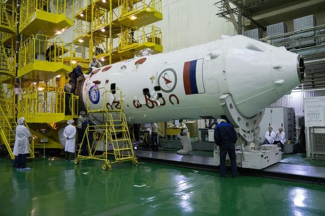 NASA image: Expedition 49 Preflight