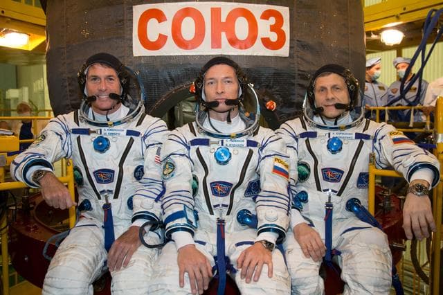 NASA image: Expedition 49 Preflight