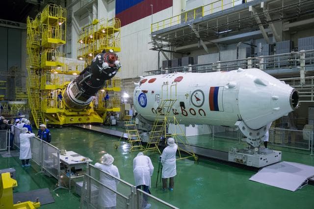 NASA image: Expedition 49 Preflight