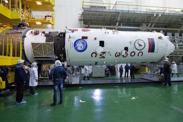 NASA image: Expedition 49 Preflight