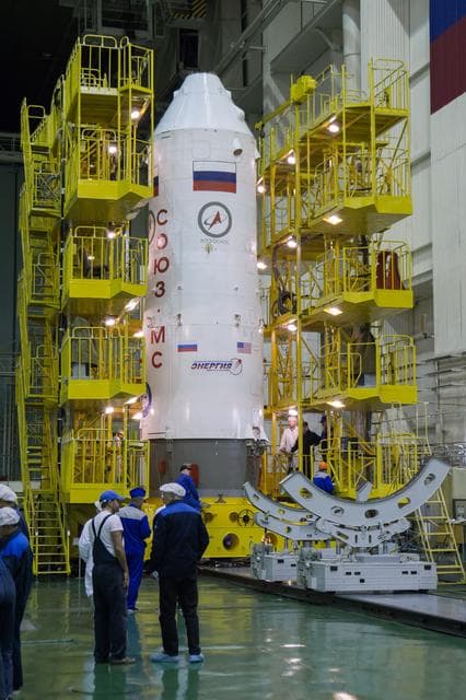 NASA image: Expedition 49 Preflight