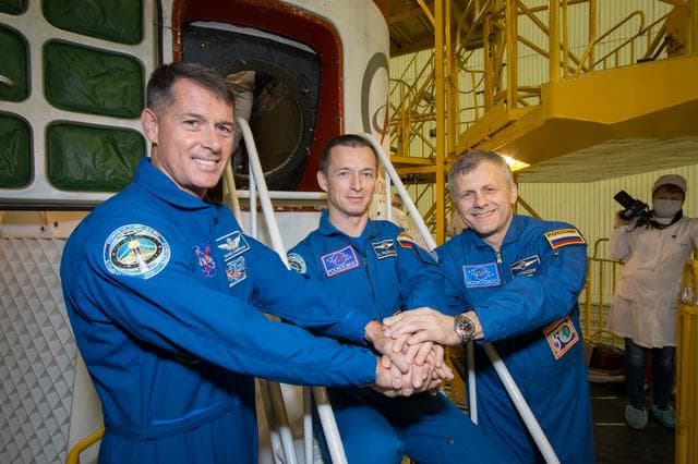 NASA image: Expedition 49 Preflight