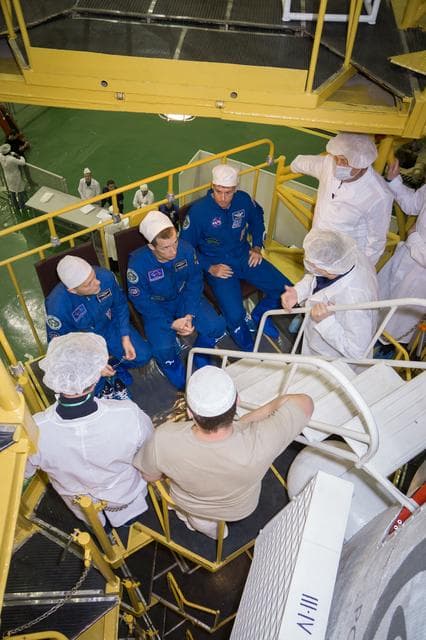 NASA image: Expedition 49 Preflight