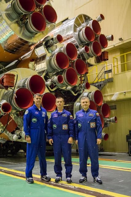 NASA image: Expedition 49 Preflight