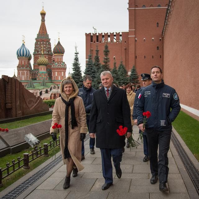 NASA image: Expedition 50 Red Square Visit