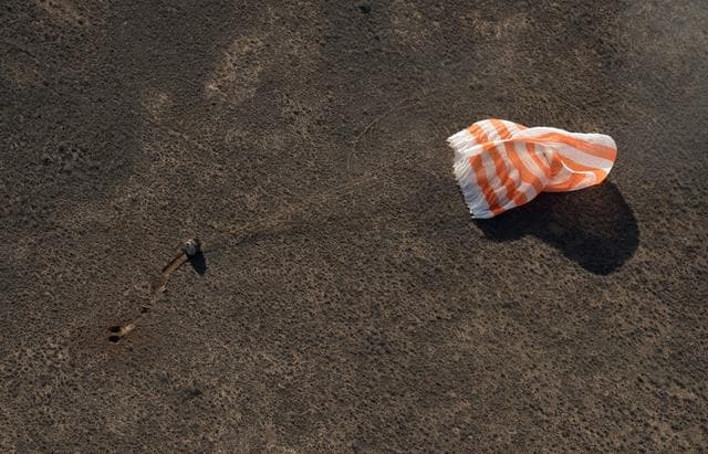 NASA image: Expedition 50 Soyuz MS-02 Landing