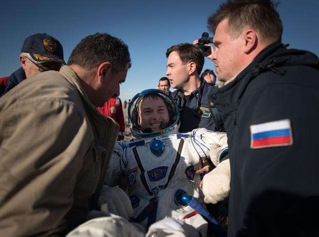 NASA image: Expedition 50 Soyuz MS-02 Landing