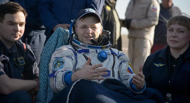 NASA image: Expedition 50 Soyuz MS-02 Landing