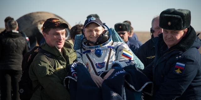 NASA image: Expedition 50 Soyuz MS-02 Landing