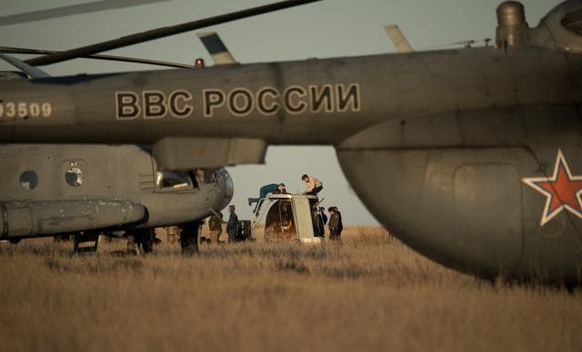 NASA image: Expedition 50 Soyuz MS-02 Landing
