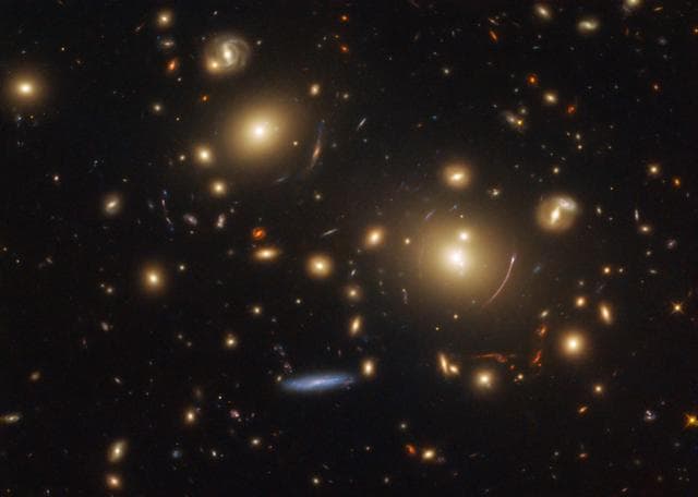NASA image: Peering into the past
