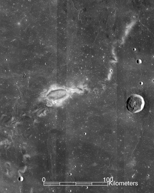 NASA image: Lunar Swirl Reiner Gamma