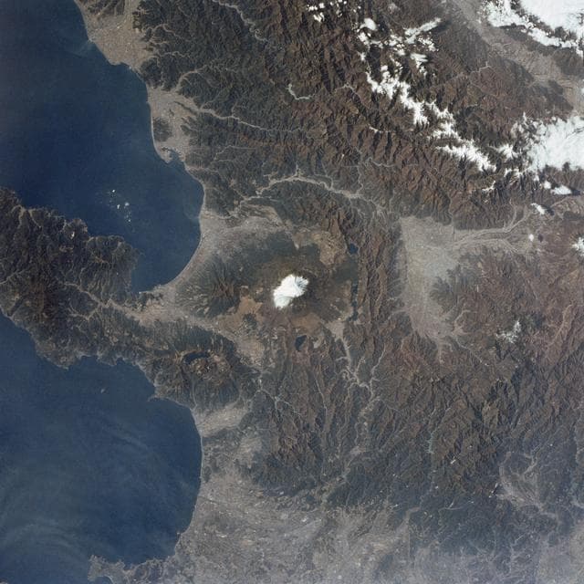 NASA image: Mt. Fuji, Honshu, Japan