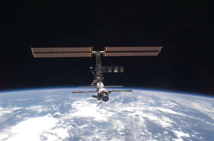NASA image: Fly-around view of the ISS