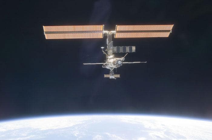 NASA image: Fly-around view of the ISS