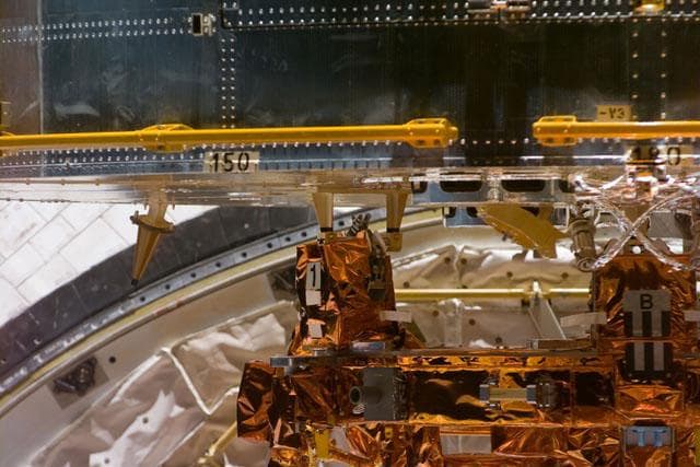 NASA image: Berthing latches on the FSS