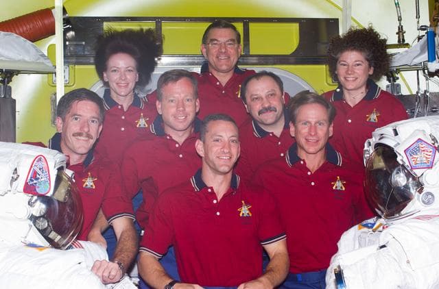 NASA image: Joint STS-104 and Expedition Two Crew photo