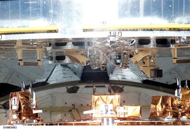 NASA image: -V3 plane of the Hubble Space Telescope
