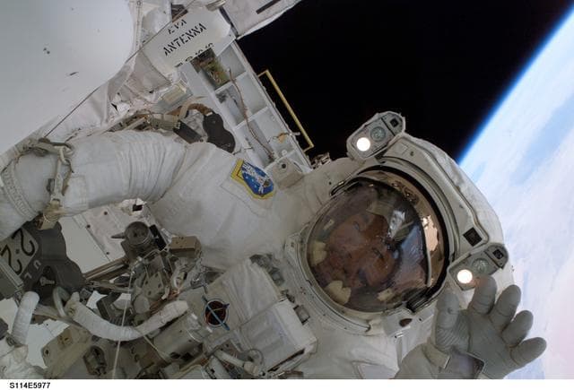 NASA image: EVA 2 imagery