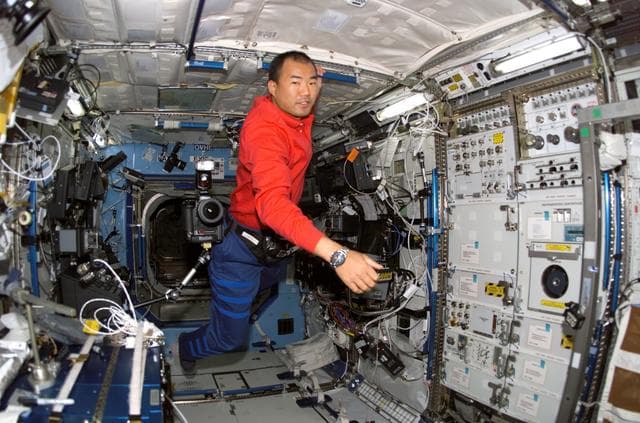 NASA image: Noguchi in U.S. Laboratory