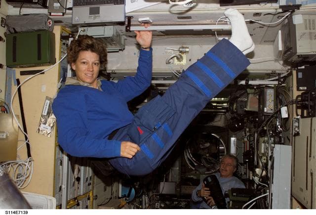 NASA image: Collins in Service Module