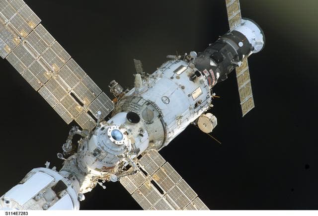 NASA image: Survey of the ISS during flyaround