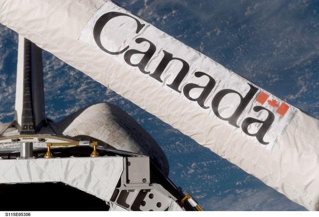 NASA image: Survey of the TPS on the STS-115 Space Shuttle Atlantis
