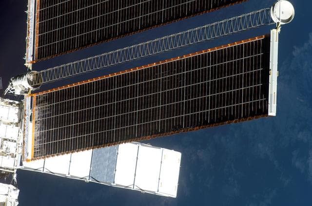 NASA image: Backaway view during STS-115