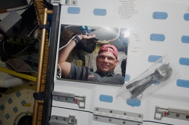 NASA image: Antonelli on Middeck (MDDK)