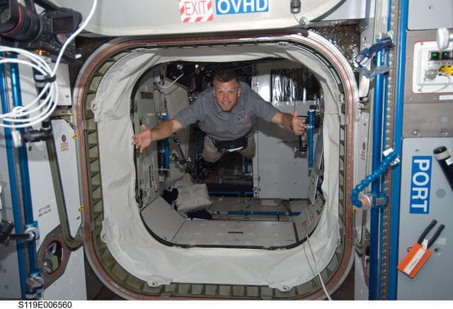 NASA image: Swanson in US Laboratory Destiny