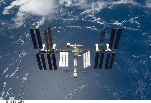 NASA image: ISS Flyaround views from STS-119