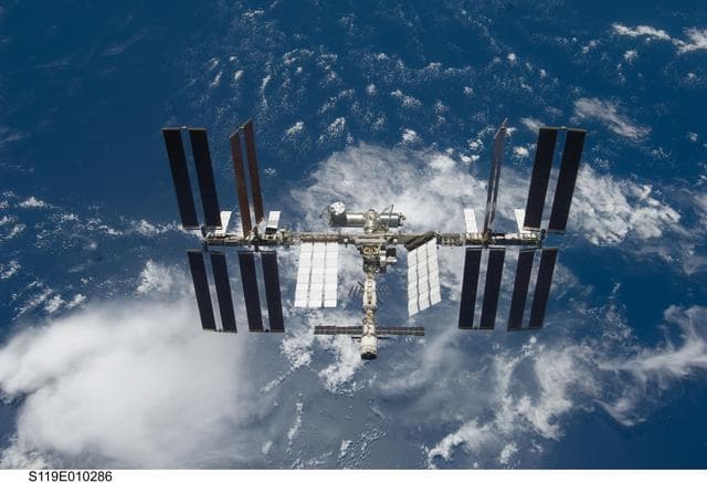 NASA image: ISS Flyaround views from STS-119