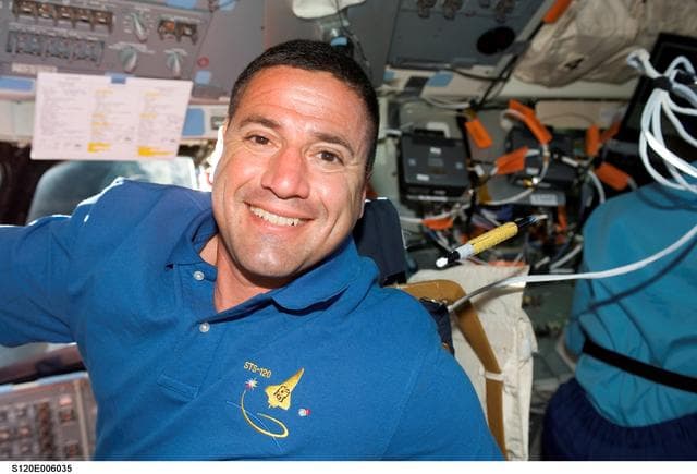 NASA image: Zamka on flight deck