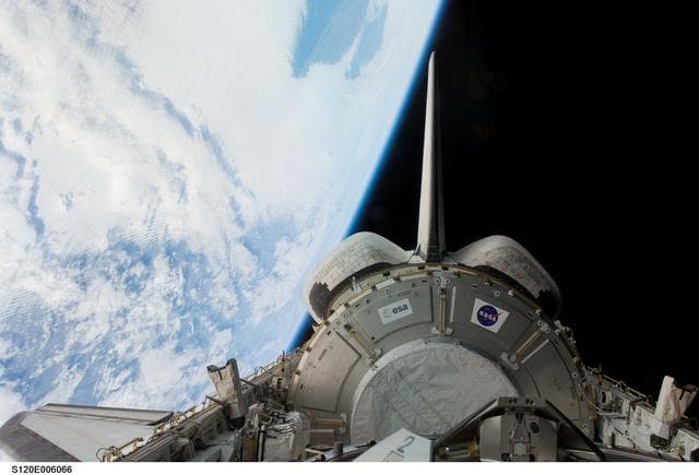 NASA image: Node 2 / Harmony module in the  Payload Bay during STS-120