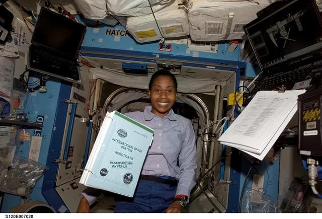 NASA image: Wilson in Destiny laboratory module