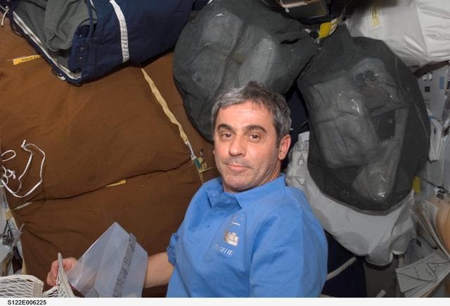 NASA image: Eyharts on MDDK during STS-122