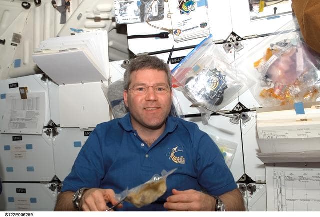 NASA image: Frick on MDDK during STS-122