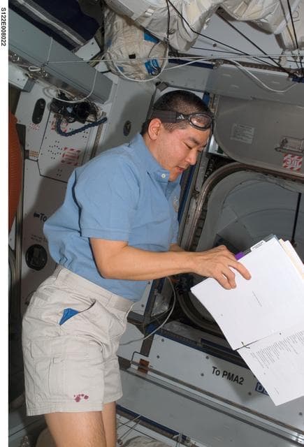 NASA image: Tani in Node 2
