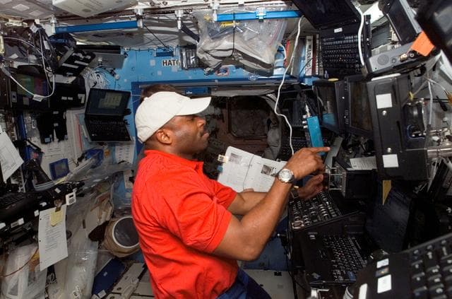 NASA image: Melvin in the U.S. Lab
