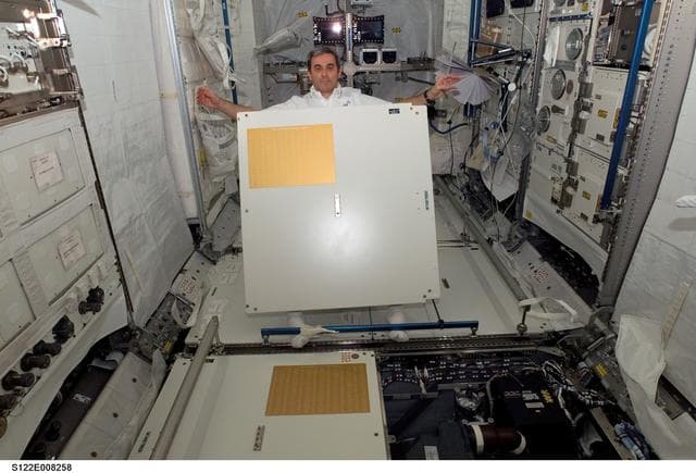 NASA image: Eyharts in Columbus