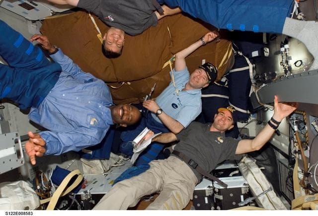 NASA image: Melvin, Love, Frick and Walheim on MDDK