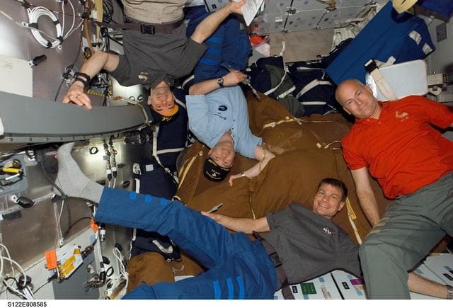 NASA image: Walheim, Frick, Love and Poindexter on MDDK