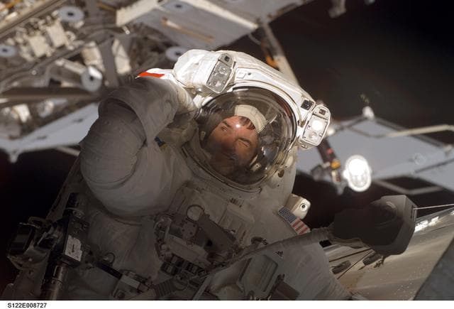 NASA image: Walheim during EVA 3