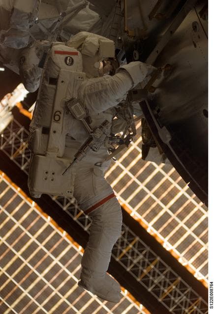 NASA image: Walheim during EVA 3