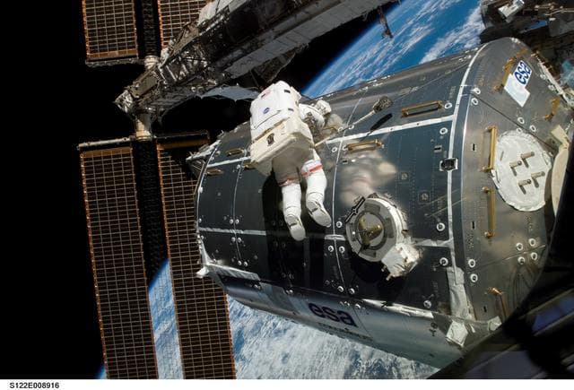 NASA image: Walheim during EVA 3