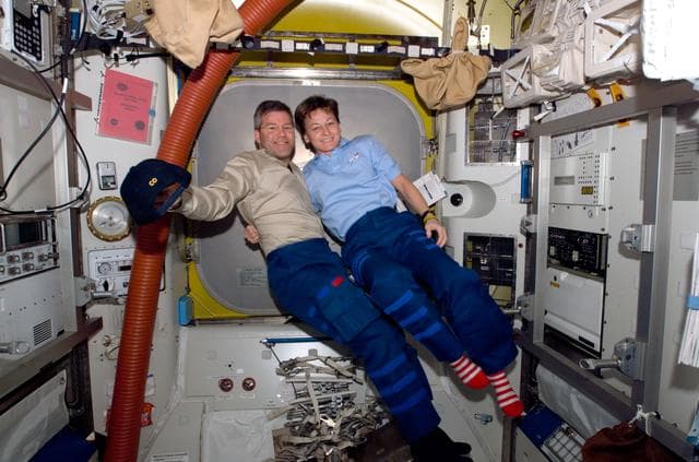 NASA image: Frick and Whitson in the A/L