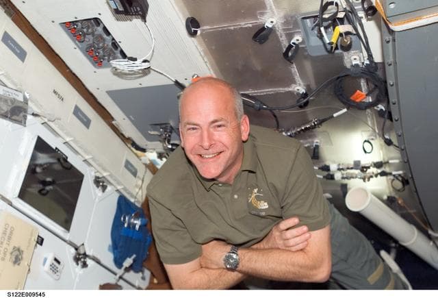 NASA image: Poindexter on Atlantis MDDK