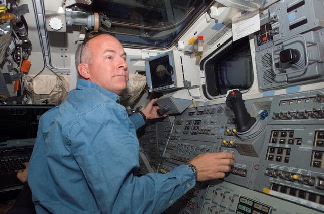 NASA image: Poindexter on FD